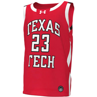 Youth Under Armour Texas Tech Replica Basketball Jersey