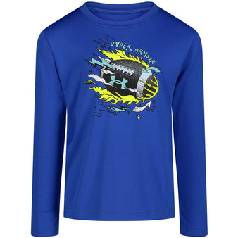 Youth Under Armour Football Scribble L/S Tee
