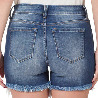 Women's Frayed Jean Shorts