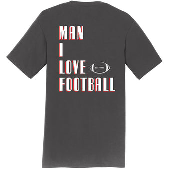 Adult CSC Man I Love Football S/S Tee