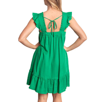 Women's Ruffled Mini Dress