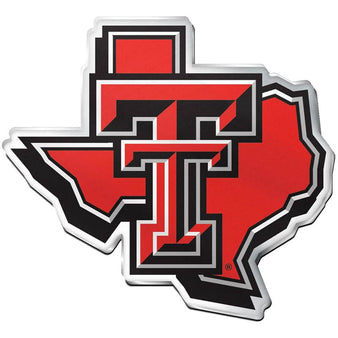 Wincraft Texas Tech State Of Texas Auto Emblem