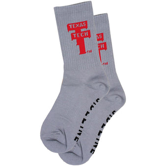 Adult Sideline Provisions Texas Tech Vintage Double T Socks