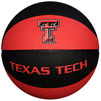 Baden Texas Tech Mini Rubber Basketball