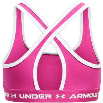 Youth Under Armour Crossback Mid Solid Sports Bra