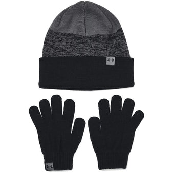 Youth Under Armour Beanie & Gloves Combo