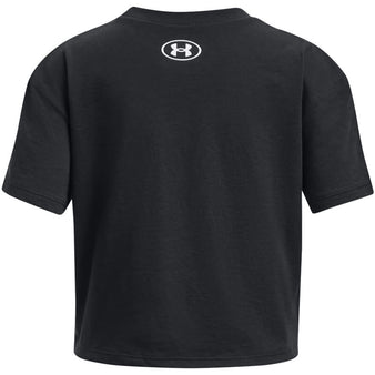 Youth Under Armour Crop Sportstyle Logo S/S Tee