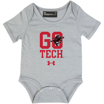 Infant Under Armour Texas Tech Go Tech S/S Onesie