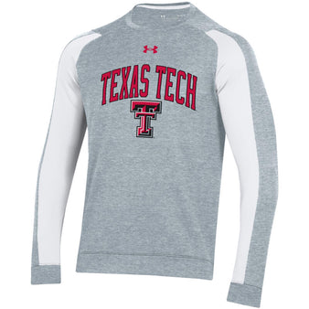 Men's Under Armour Texas Tech Gameday Terry Crewneck Sweatshirt