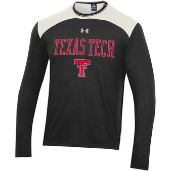 Men's Under Armour Texas Tech Throwback Iconic L/S Tee