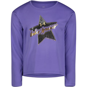 Toddler Under Armour Luxe Star L/S Tee