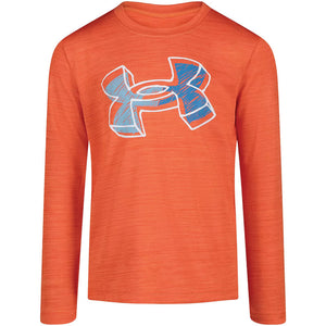 Toddler Under Armour Big Logo Scribble L/S Tee