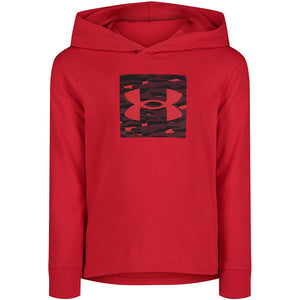 Toddler Under Armour Sediment Camo Hooded L/S Tee