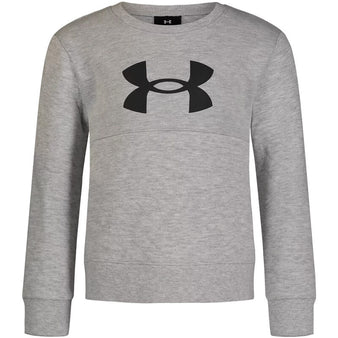 Youth Under Armour Quilted Logo Crewneck Sweatshirt