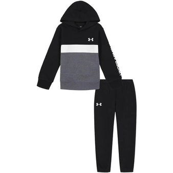Infant Under Armour Piece Dyed Branded Hoodie & Joggers Set