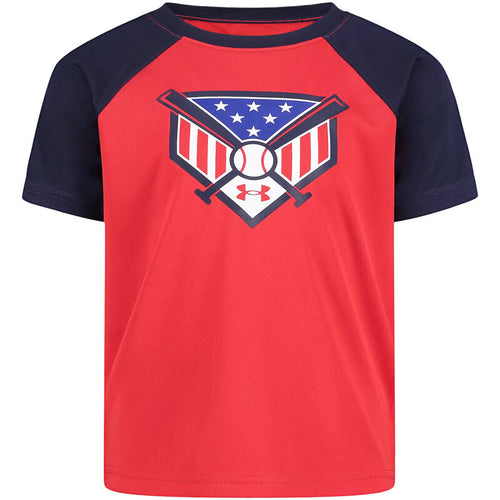 Toddler Under Armour American Plate S/S Tee