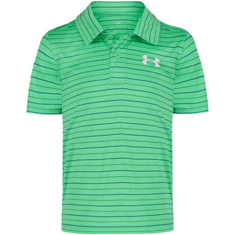 Youth Under Armour Match Play Stripe Polo
