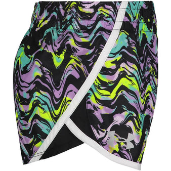 Youth Under Armour Fly-By Groove Printed Shorts