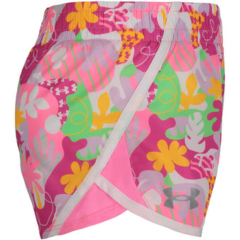 Youth Under Armour Fly-By Tropical Print Shorts