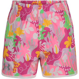 Youth Under Armour Fly-By Tropical Print Shorts