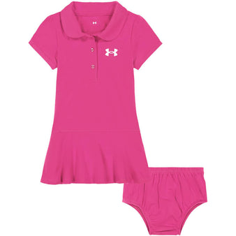 Infant Under Armour Solid Polo Dress Set