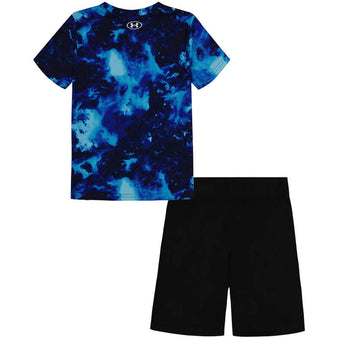 Infant Under Armour Printed S/S Tee & Shorts Set