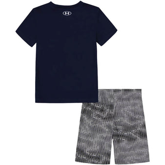 Infant Under Armour Icon Disguise S/S Tee & Shorts Set