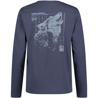Youth Under Armour Linux Wolf L/S Tee