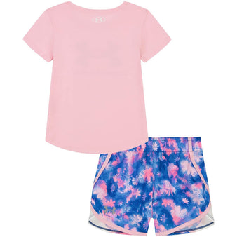 Toddler Under Armour Hazy Bloom S/S Tee & Shorts Set