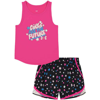Infant Under Armour Girls Are The Future Tank & Shorts Set