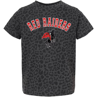 Youth Gameday Couture Texas Tech All The Cheer Leopard S/S Tee