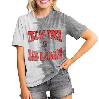 Women's Gameday Couture Texas Tech Split Dyed S/S Tee
