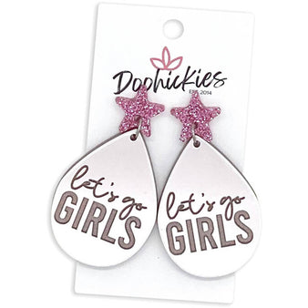 Let's Go Girls Dangle Earrings