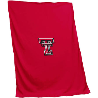 Logo Brands Texas Tech Sweatshirt Blanket