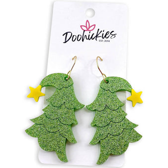 Whimsical Christmas Tree Earrings