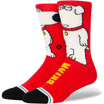 Adult Stance X Family Guy Brian Crew Socks