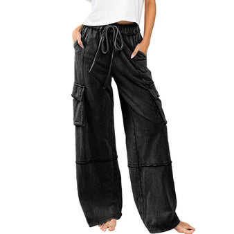 Women's Mineral Washed Cargo Pants