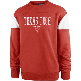 Men's '47 Texas Tech Groundbreak Onset Crewneck Sweatshirt