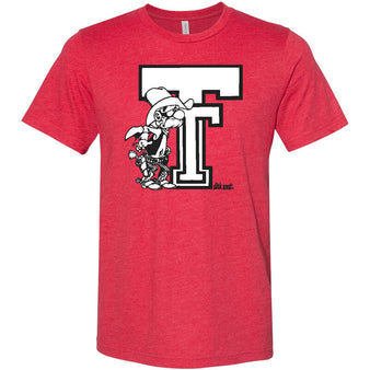 Adult Sideline Provisions Texas Tech Dirk West Double T S/S Tee