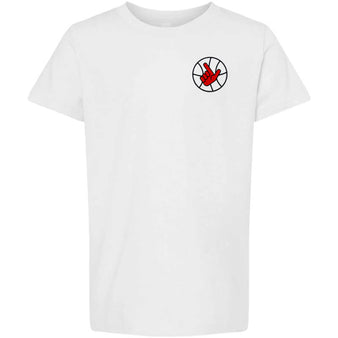 Youth Sideline Provisions Texas Tech Dirk West Raider Red Basketball S/S Tee