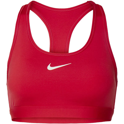 Women's Nike Swoosh Medium Support Sports Bra – RED/RED/WHITE – CSC