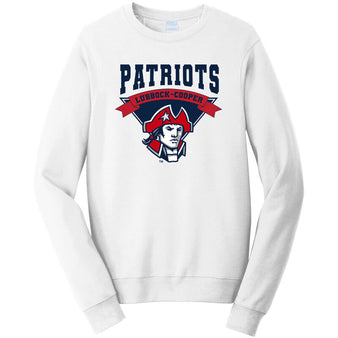 Adult CSC Lubbock-Cooper Liberty Patriots Crewneck Sweatshirt