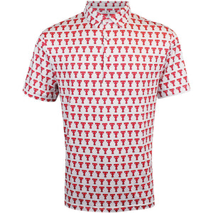 Men's Sideline Provisions Texas Tech Throwback Double T Sublimated Polo