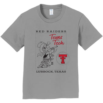 Youth CSC Texas Tech Vault Raider Red S/S Tee