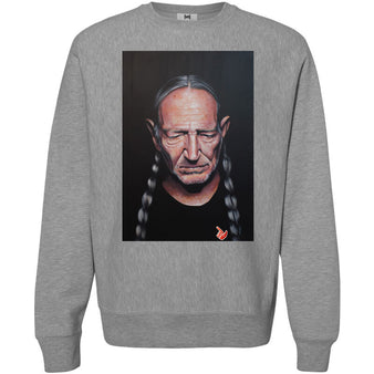 Adult Sideline Provisions Willie Nelson Crewneck Pullover