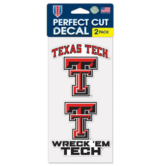 Wincraft Texas Tech Red Raiders Perfect Cut Decal