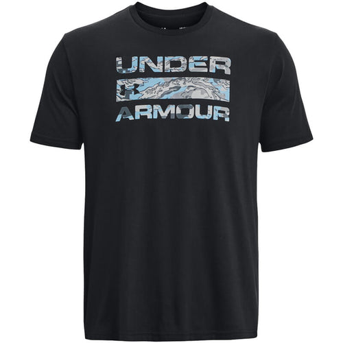 Men's Under Armour Stacked Logo Fill S/S Tee