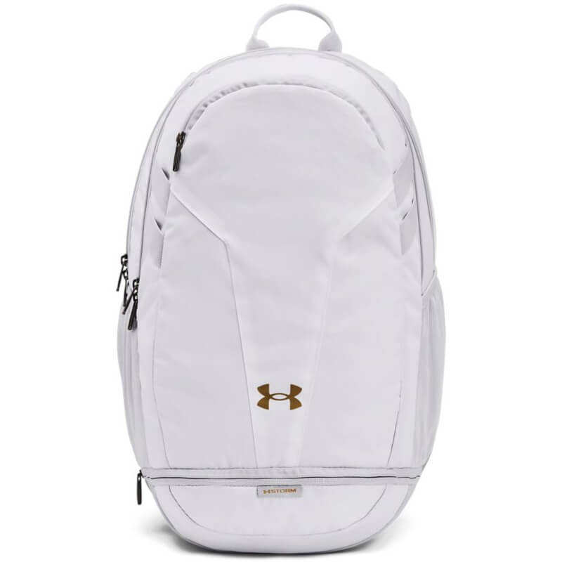 Under Armour Hustle 5.0 Team Backpack – WHITE – CSC