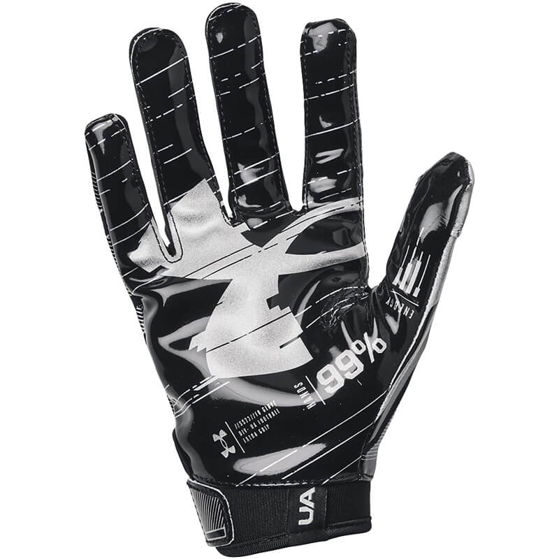 Youth Under Armour F8 Football Gloves – BLACK – CSC