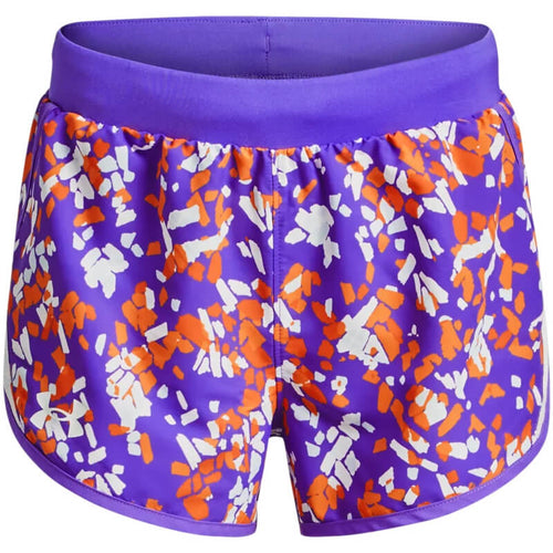 Youth Under Armour Fly By Printed Shorts